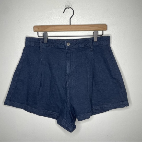 WeWoreWhat Pants - WEWOREWHAT Trumpet Flare Denim Shorts Womens 31